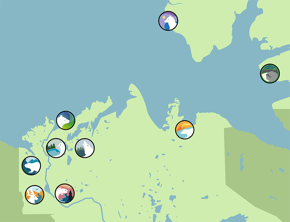 Map of Region